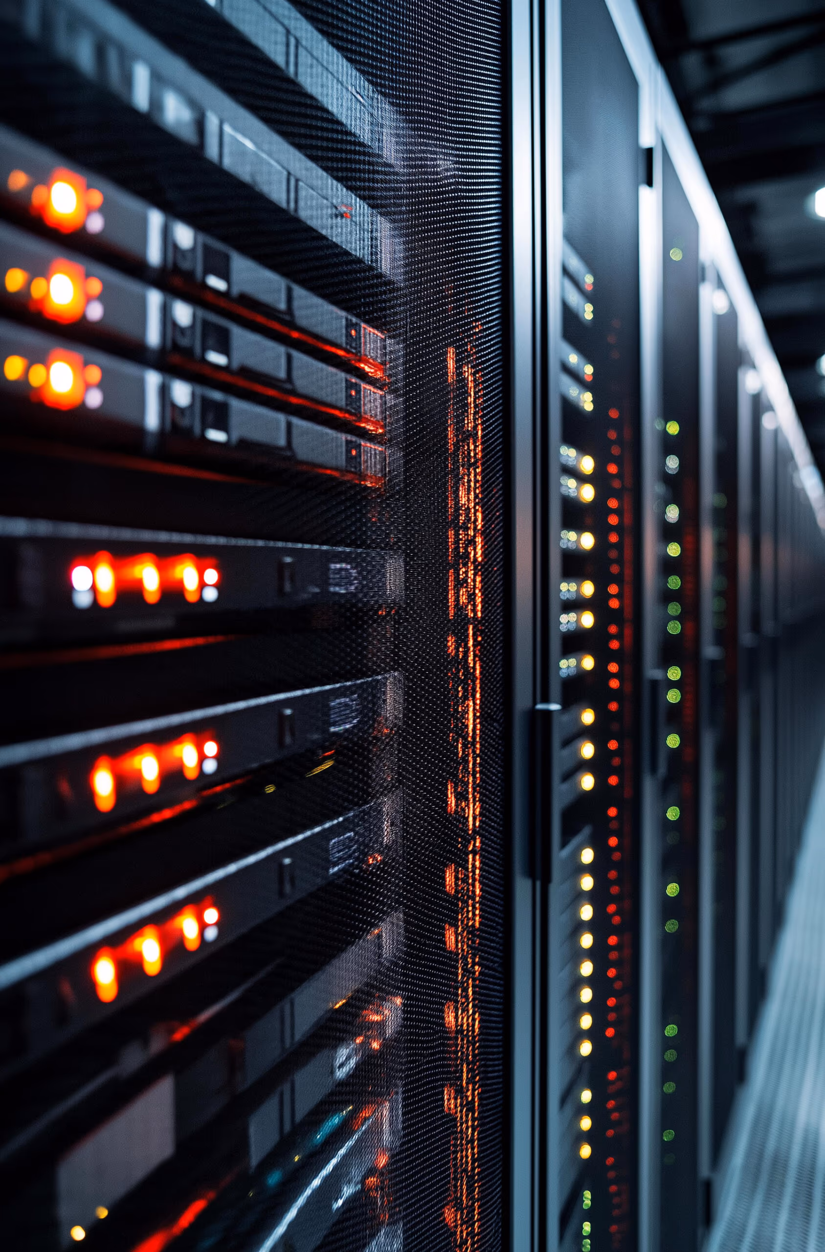 Cloud-Server im Rechenzentrum
