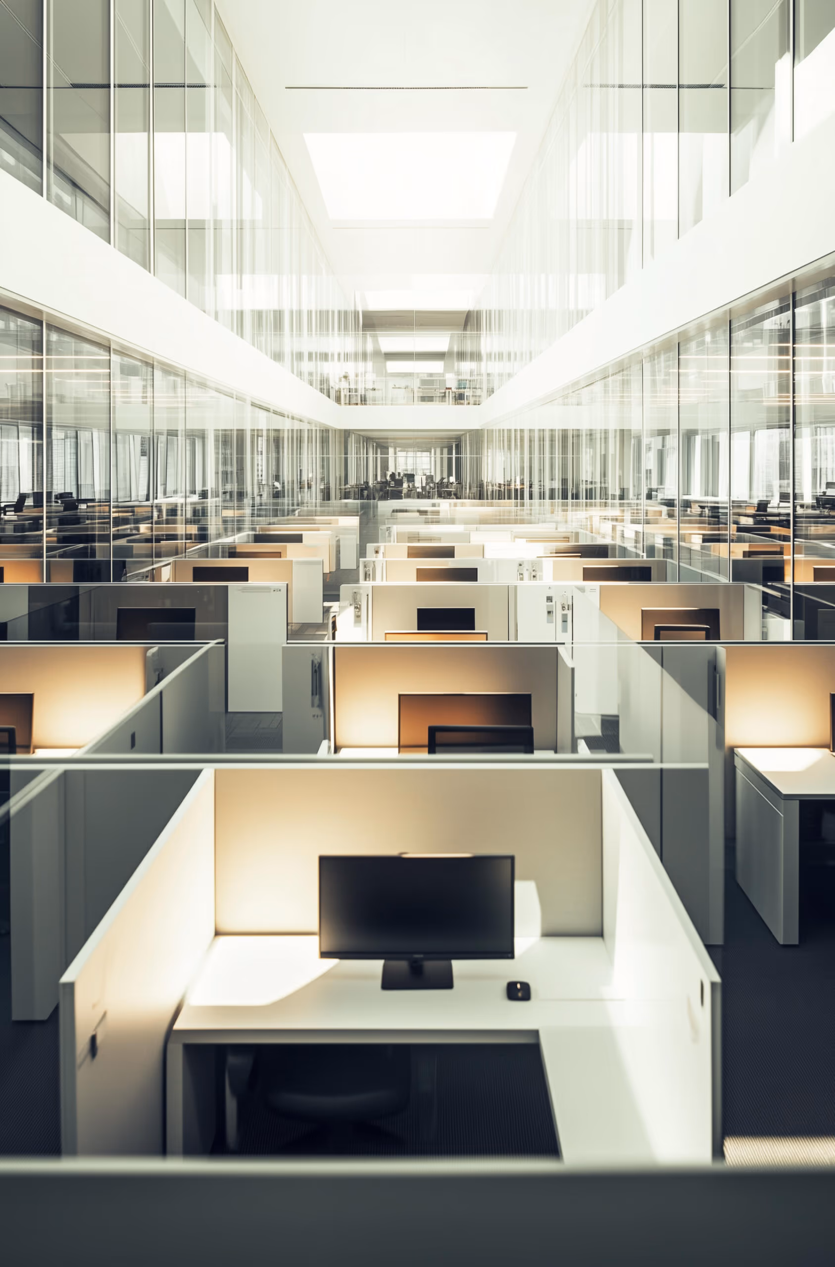 Systemintegration im Serverraum mit Netzwerk- und Serverschränken