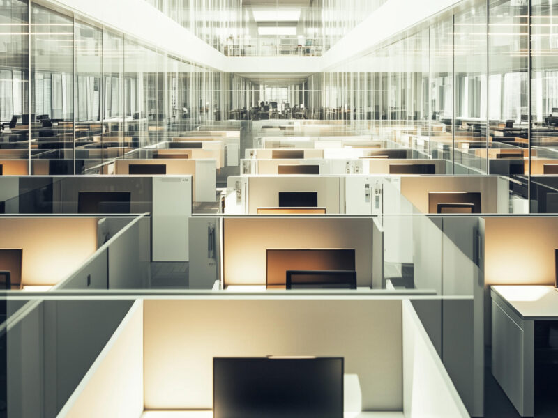 Systemintegration im Serverraum mit Netzwerk- und Serverschränken