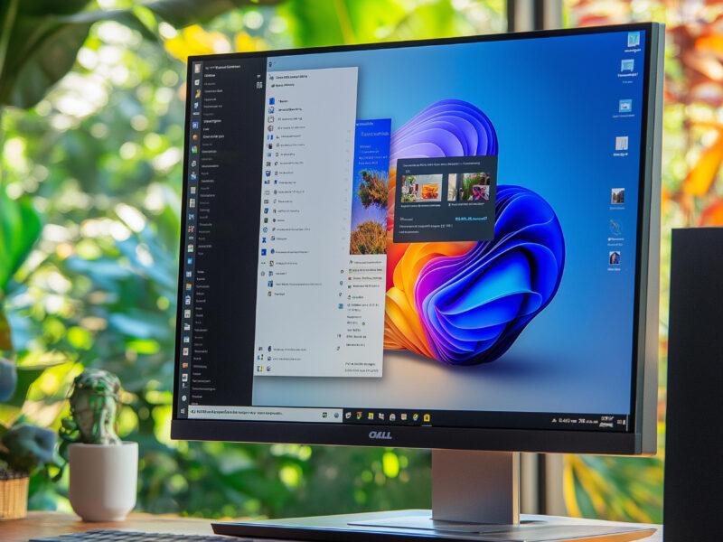 Softwareinstallation und -einrichtung am Computer