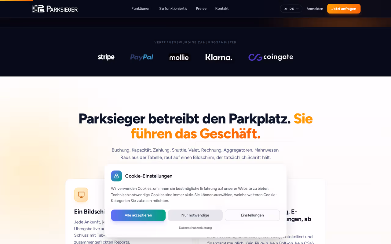 Parksieger Screenshot