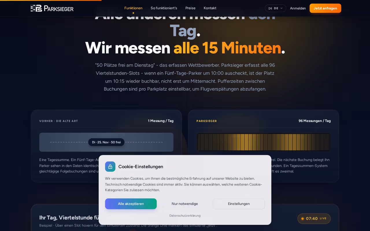 Parksieger Screenshot